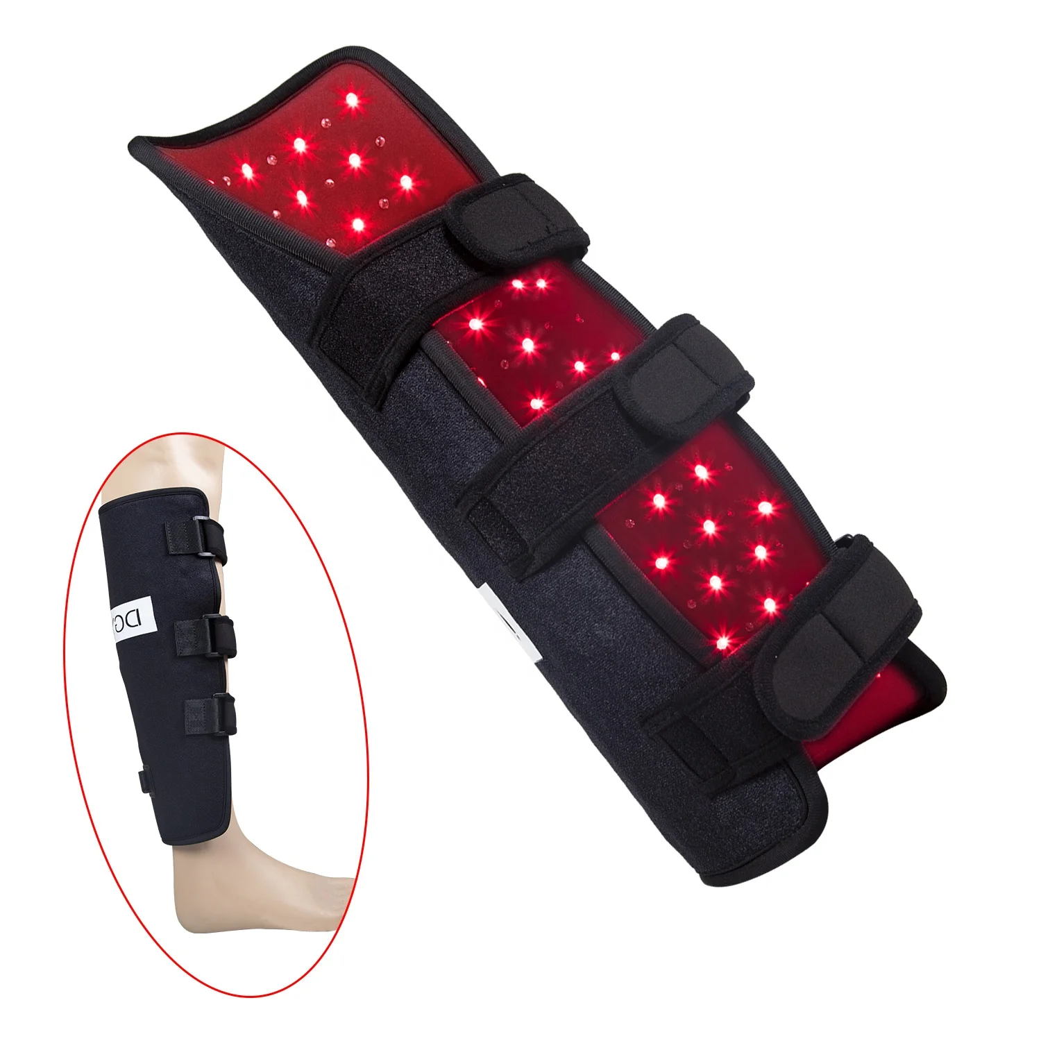 DGYAO 660nm 880nm Near Infrared Light Therapy Device for Leg Pain Relief Medical Grade Light Therapy Products