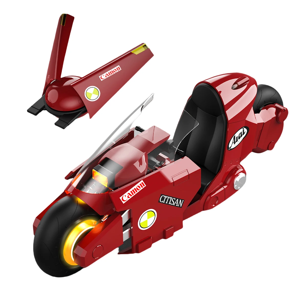 

HIPLAY KHAOS CREW Chaos Squad Village Rain Motorcycle Model Kit