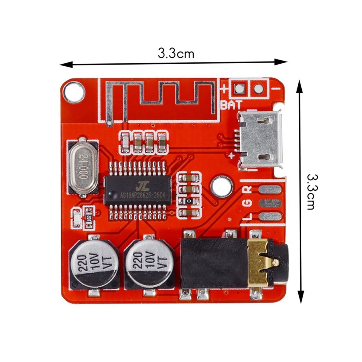 Decodificador de Audio BT5.0, placa de módulo de Audio MP3, Bluetooth, altavoz sin pérdidas para coche, placa amplificadora de Audio, receptor de Audio DIY