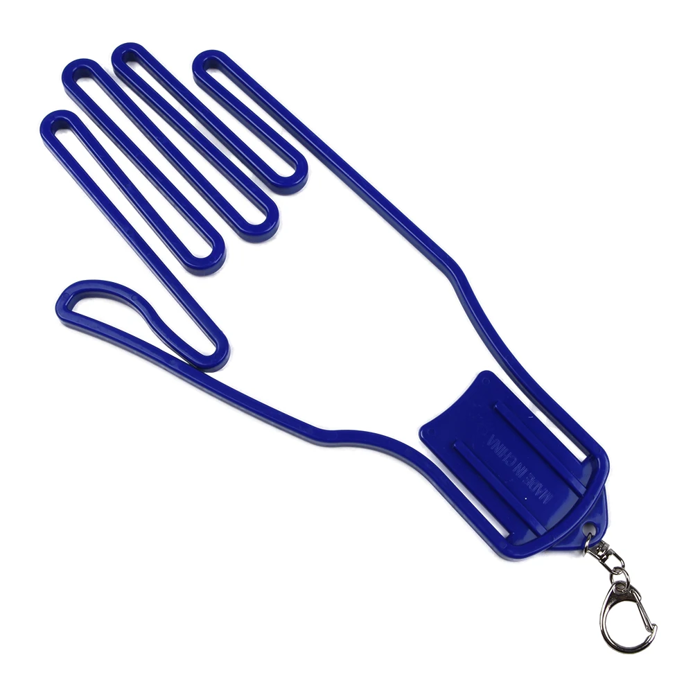 Golf Glove Extension Rack Hanging Glove Holder Glove Shaper Plastic Glove Holder With Metal Buckle Golf Accessories