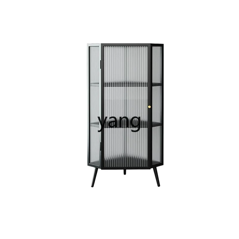 

LH , corner cabinet simple living room light luxury corner storage triangle cabinet dining side cabinet