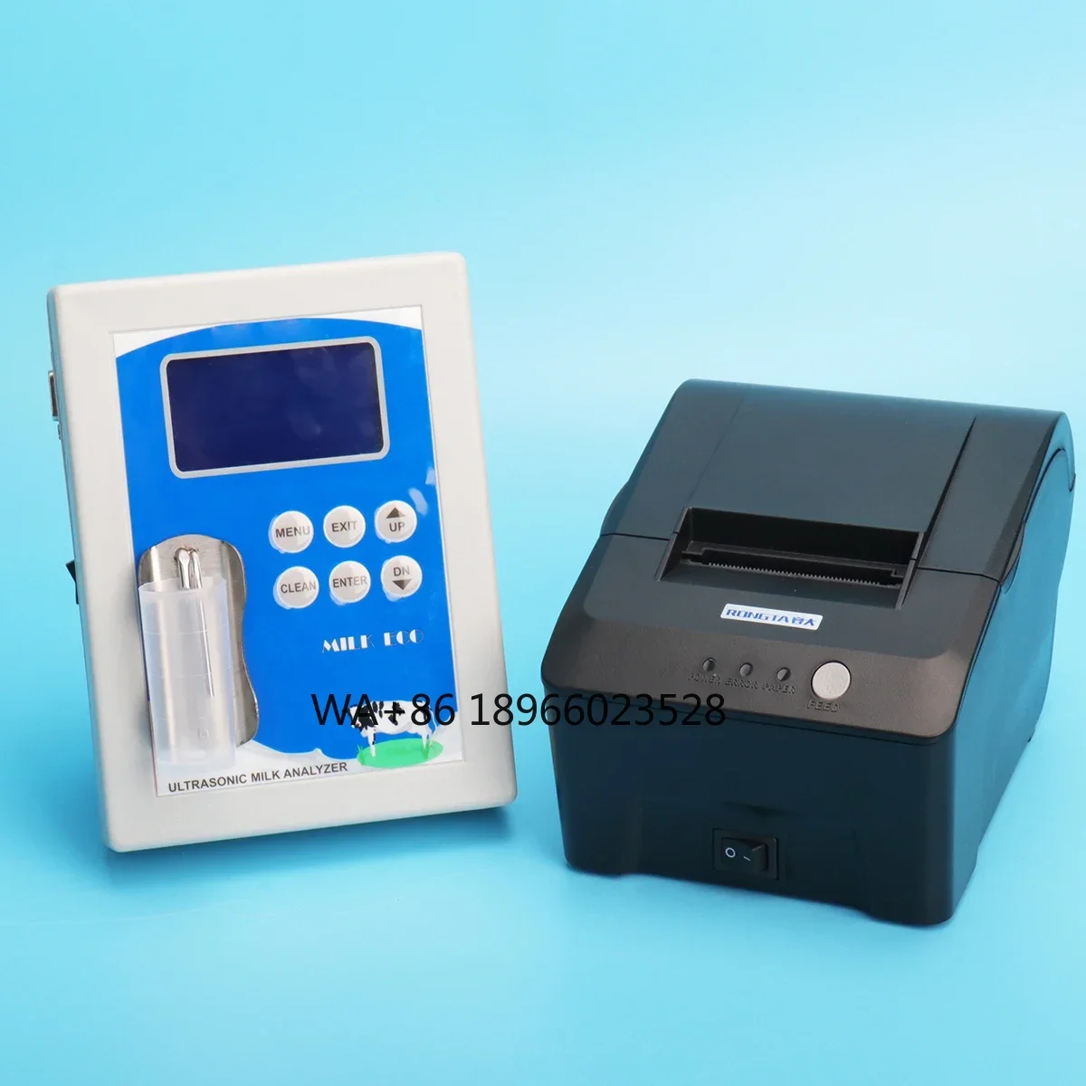 

lactose composition analyzer Farm use automatic milk fat tester,