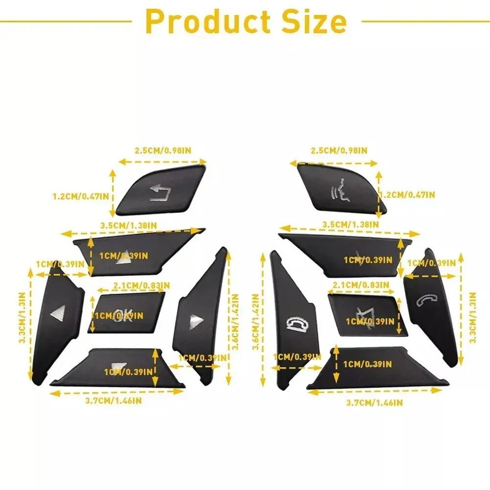 다기능 스위치 버튼 핸들 스위치 제어 키, 메르세데스 벤츠 E C G 클래스 2012-2016 GL GLK, 12 개