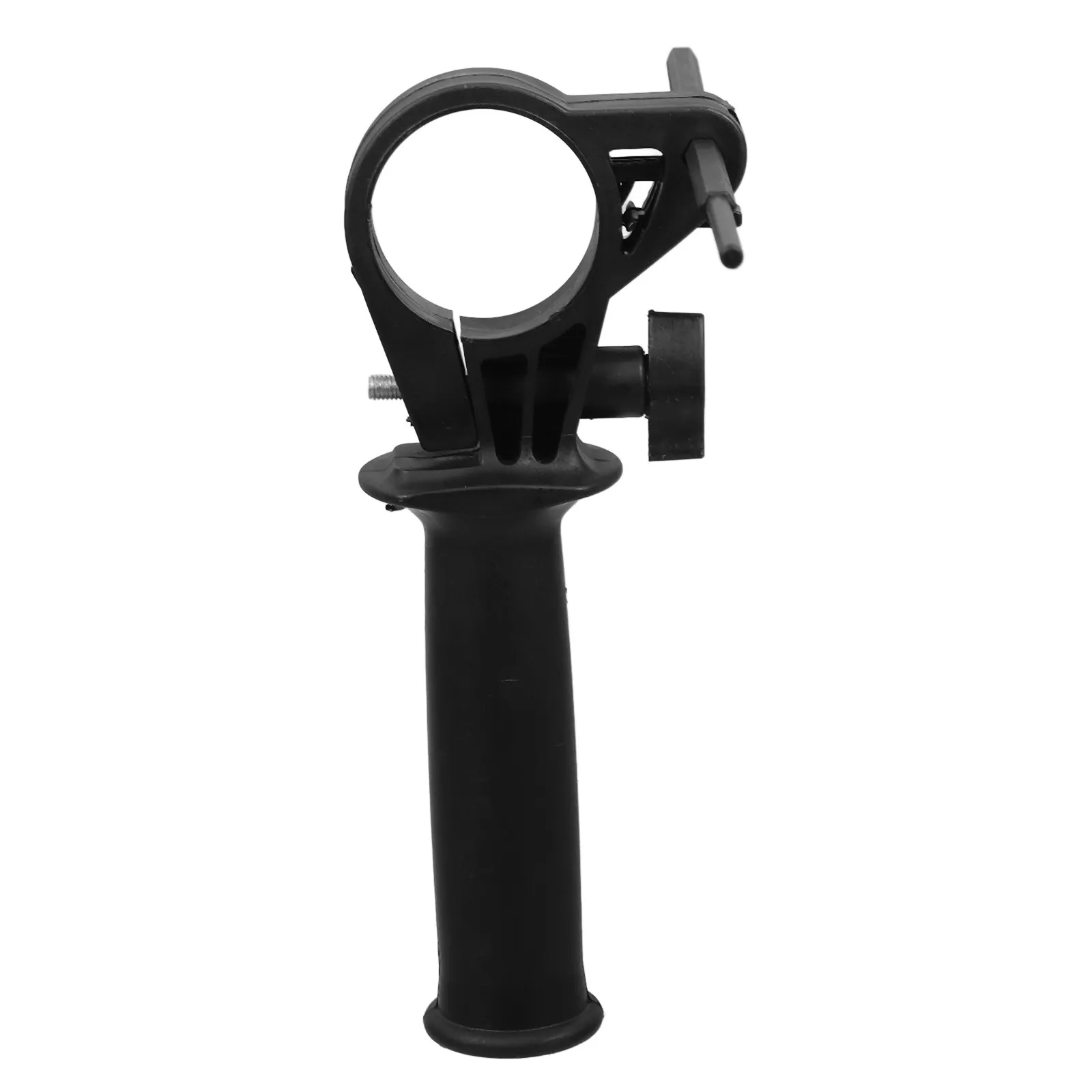 Impact Drill Front Handle Grip Replaceable Electric Hammer Side Grip for Home Improvement Daily Use Sturdy ABS Iron Material