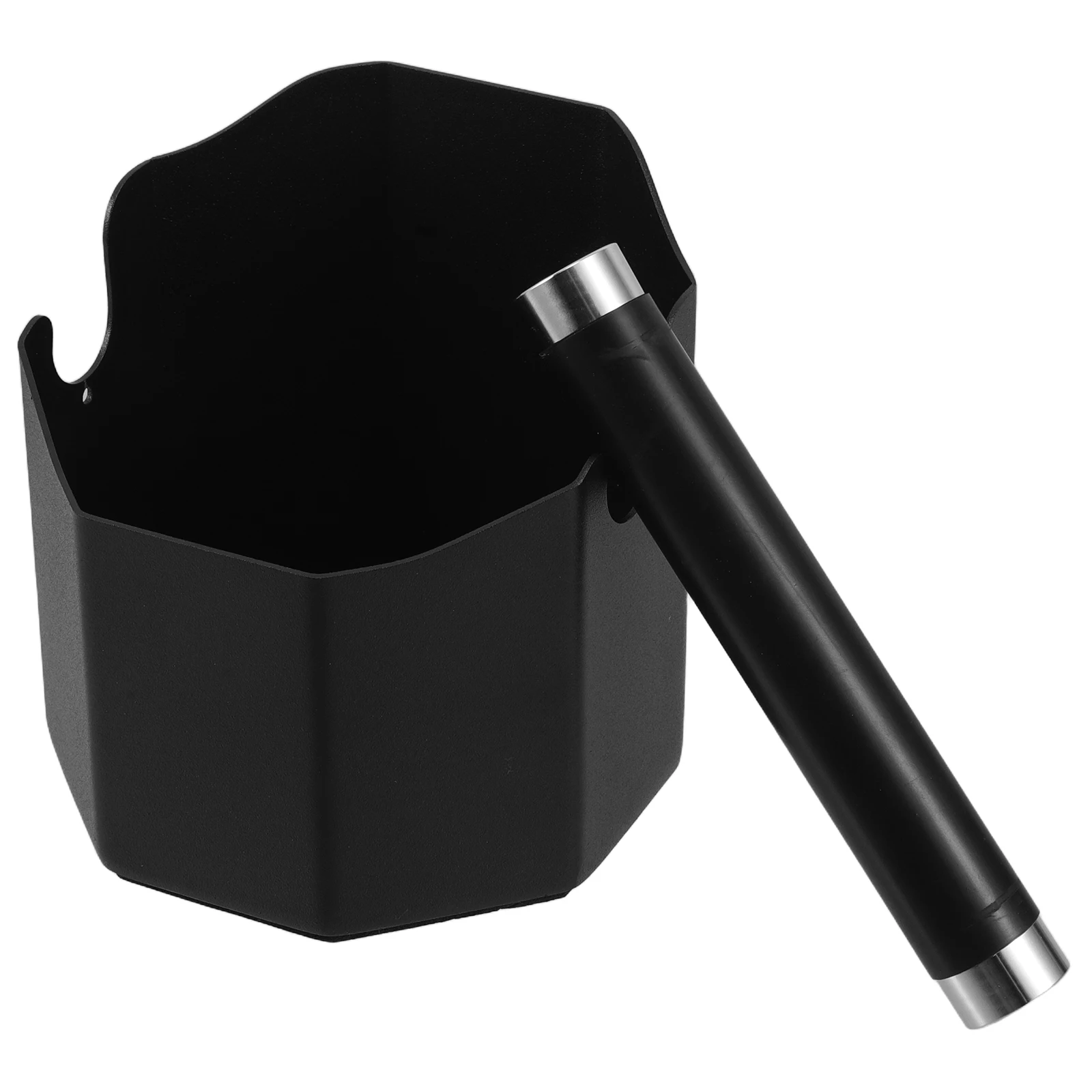 

Coffee Grounds Bucket Espresso Container Knock Catcher Stainless Steel Dump Powder Waste Bin