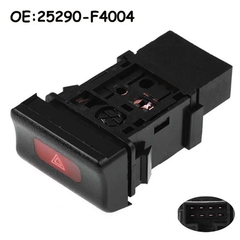 

ABGR-Car Hazard Signal Light Switch Emergency Hazard Warning Light For Nissan Centra Sunny B13 1991-1995 25290-F4004