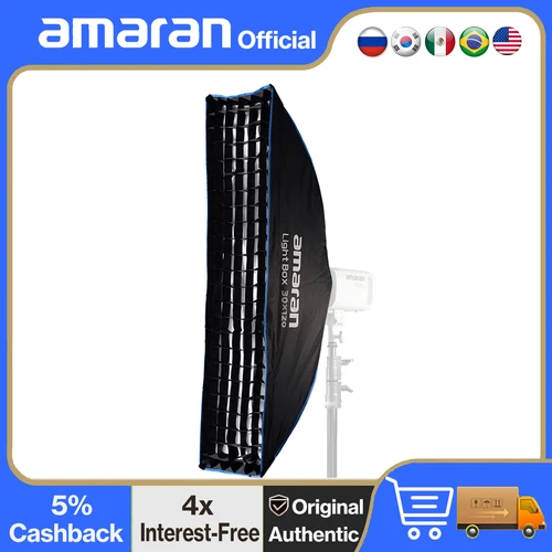 ポータブル八角形ソフトボックス,ハニカムグリッド付き,ディフューザー,アマラン300c,150c,200xs,アマラン,屋外,ライトボックス,30x120用