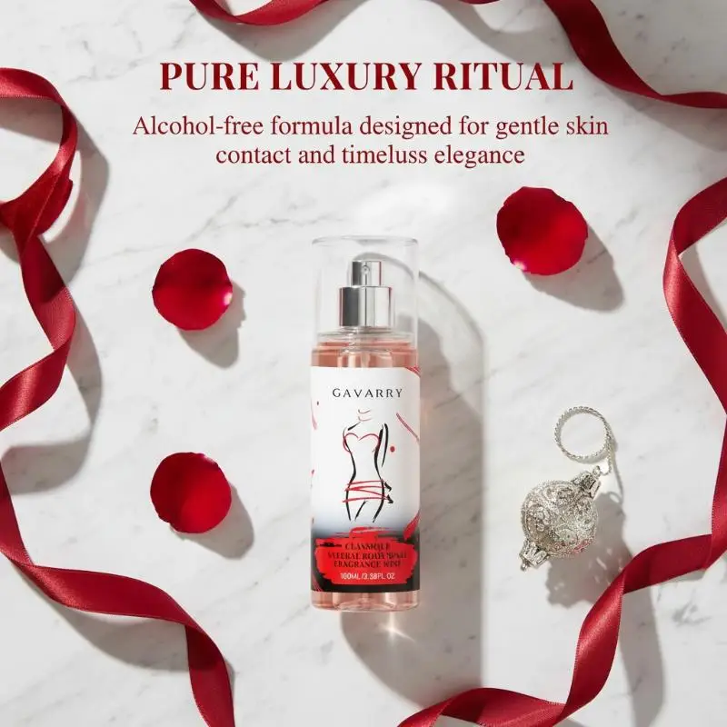 

Долговечный ароматизированный спрей для тела 100 мл, очаровательный женский аромат, высококачественный парфюм для мужчин и женщин, идеально подходит для офисных мероприятий.