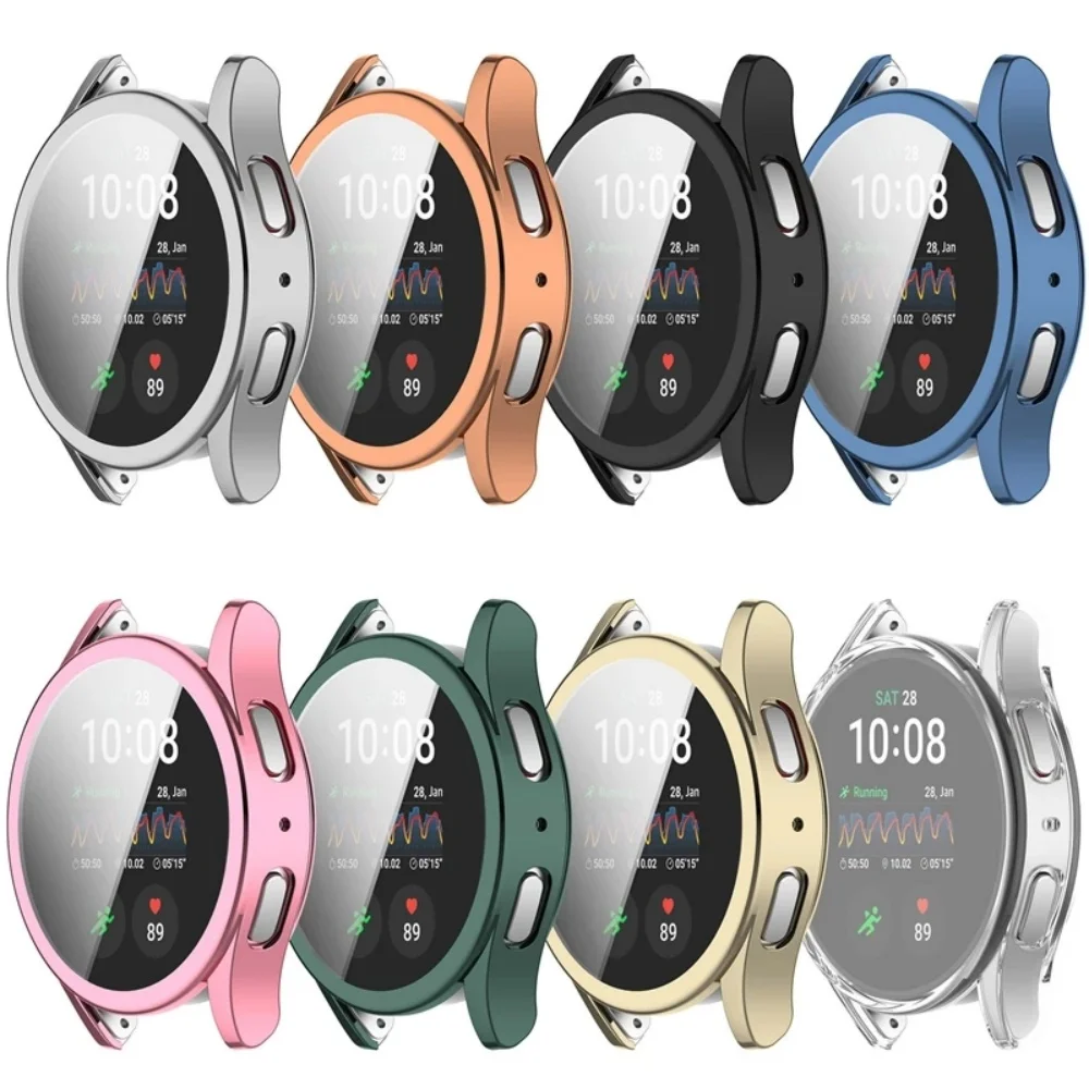 Case for Samsung Galaxy Watch 7 40mm 44mm All-Around Screen Protector Soft TPU Bunper Cover for Watch 6 5 4 40 44mm Accessories