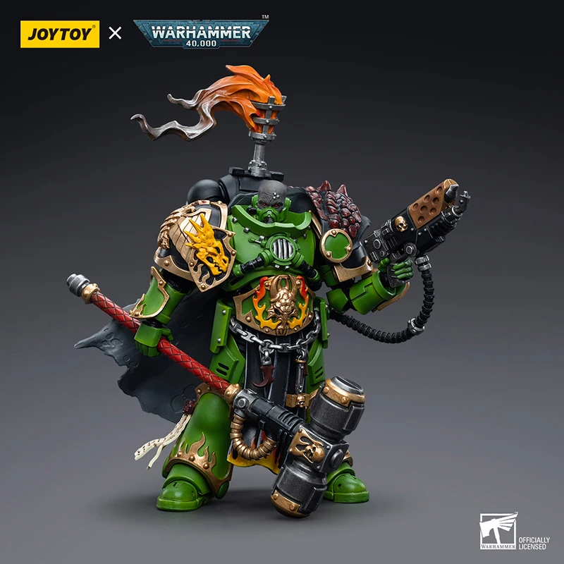 JOYTOY Warhammer 40000 salamandres capitaine Adrax Agatone figurines modèle Original poupée décoration originale Collection cadeau