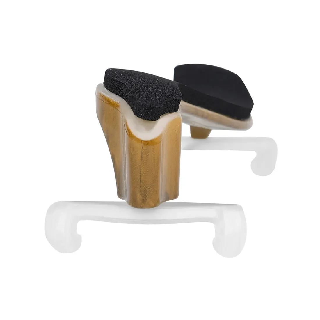 Violine Schulterstütze 4/4-4/3 Universelle verdickte weiche Schwammpolster Mehrfach verstellbare Schulterstütze mit Wischtuch Violine Zubehör – Detail 6