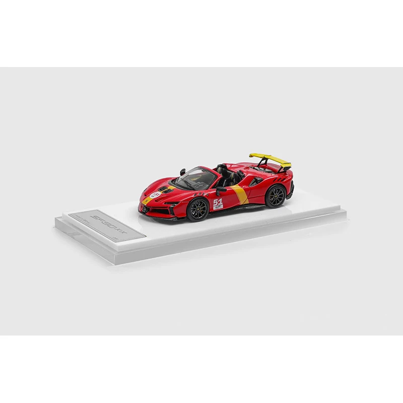 Pré-venda DMH 1:64 SF90 XX SPIDER LeMans Diecast Diorama Car Model Toy