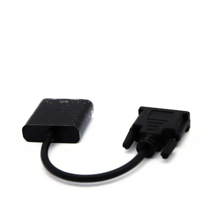 ESCAM Full HD 1080P DVI-D naar VGA Adapter 24+1 25Pin Male naar 15Pin Female Kabel Converter voor PC Computer HDTV Monitor Display