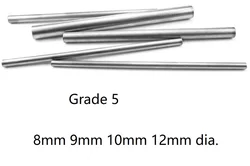 8mm 9mm 10mm 12mm dia. Grade 5 TA6V titanium alloy rod titanic Ti stick ti bar BT6 TI-6AL-4V Gr5 TC4 Titanium round rod