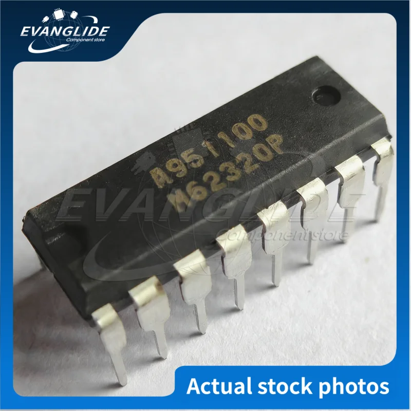 2 PCS/LOT 100%Original & New M62320P DIP16 I/O Expander In Stock Wholesale Discount