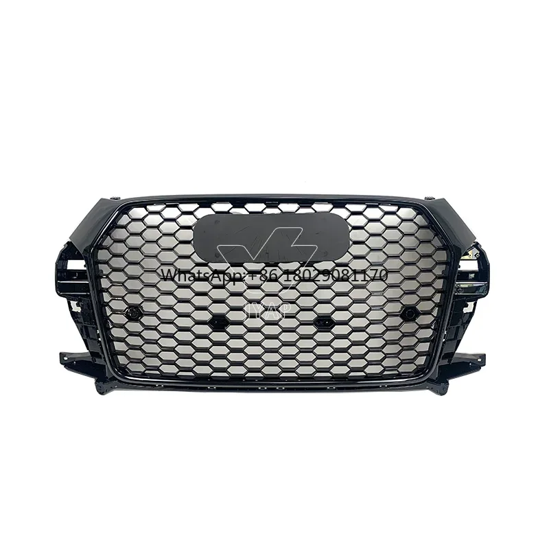 

High Quality For Audi RSQ3 15-17 Front Air Intake Grille Assembly Durable Car Grills Body Systems Accessory Home Vehicles