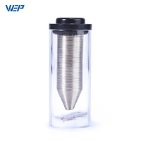 WEP Stainless Cleaning Pin Set  Filter Chamber Carbon Ceramic Filter Spare Parts Replacement For 948 948-II Tin Desoldering Gun