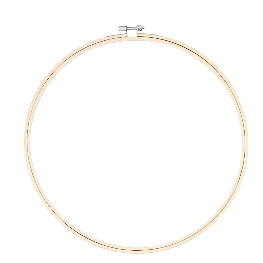 Fashion Diy Handmade Cross Stitch Frame Embroidery Hoop Sewing Tools Round Loop