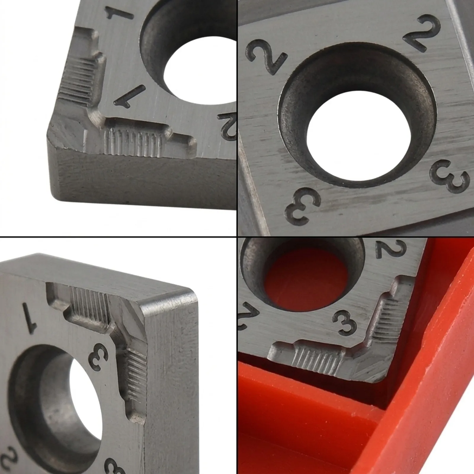 15x15x2.5mm Carbide Inserts Longer Use Life Each Blade Has Edges Solid Carbide Easy To Operate Solid Carbide 15x15x2.5mm