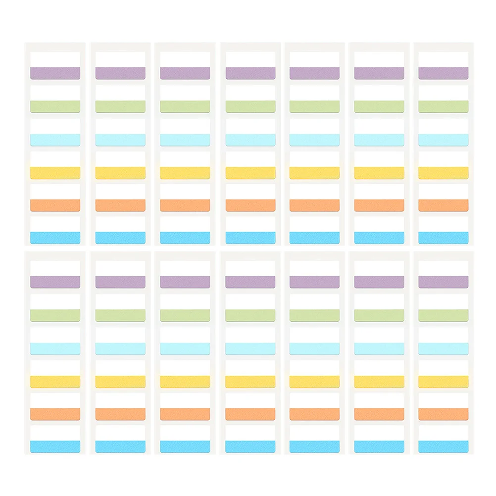 300 قطعة علامات تبويب مؤشر لزجة علامات الصفحة الملونة علامات تبويب الكتب سهلة التقشير قابلة لإعادة موضعها لمكتب المدرسة المنزل تسليط الضوء على الملفات
