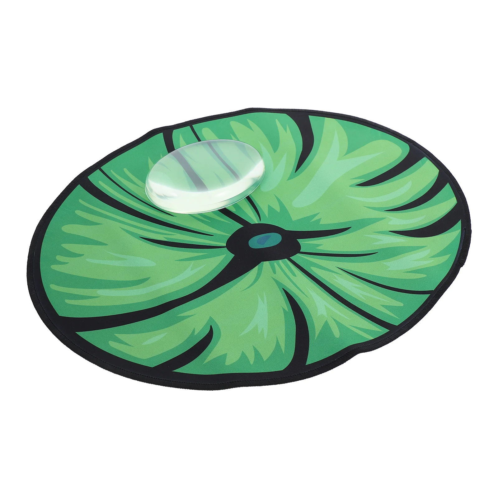 

Realistic Lotus Leaf Mouse Pad Green Soft Comfortable Non Slip Base Ideal for Office Home Laptop Computer Keyboard