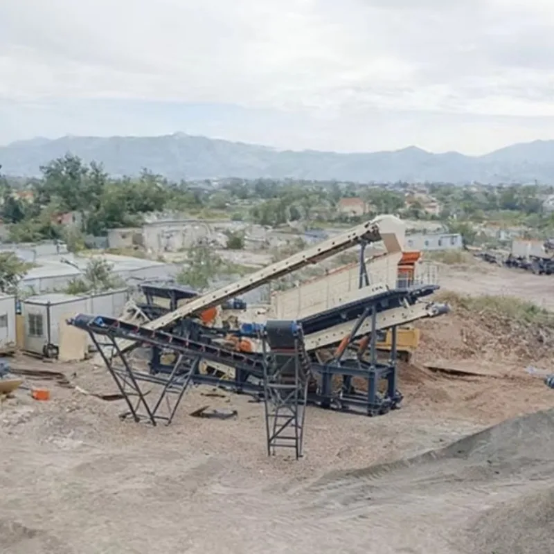 Deposit Price Mobile Crushing Plant Efficient Stone Processing Quarry Mine Hard Rock Fragmentation Mineral Material Treatment
