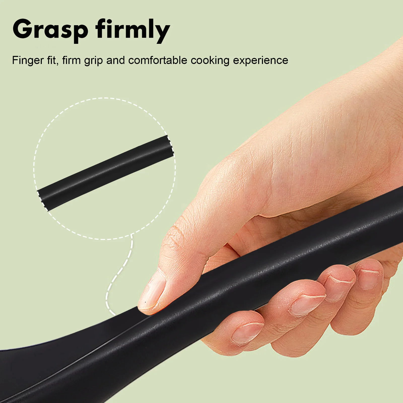 

2Pcs Premium Ceramic Soup Ladle Japanese Vintage Style Smooth Surface Hanging Hole for Storage Elegant Dining Table Accessory