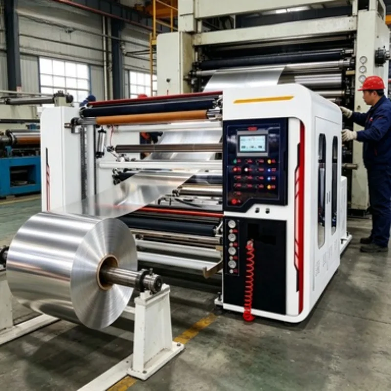 Dual Turret Slitting Rewinding Machine Jumbo Roll Slitter Rewinder Roll Cutting Equipment for Thermal Paper Kraft Paper  