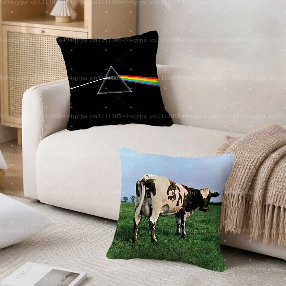 P-Pink F-Floyd The Wall Throw Pillow Cushion Cases Kawaii Decorative Living Room Decor Soft Decorative Pillows