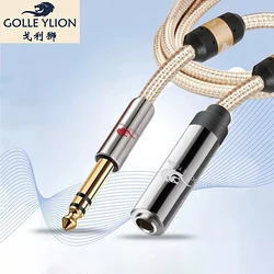 Hifi 1/4 Inch TRS Jack EXtension Cable Stereo 6.35mm Male to Female for Monitoring Headphone Audio Cable 1M 2M 3M 5M 8M 10M 12M