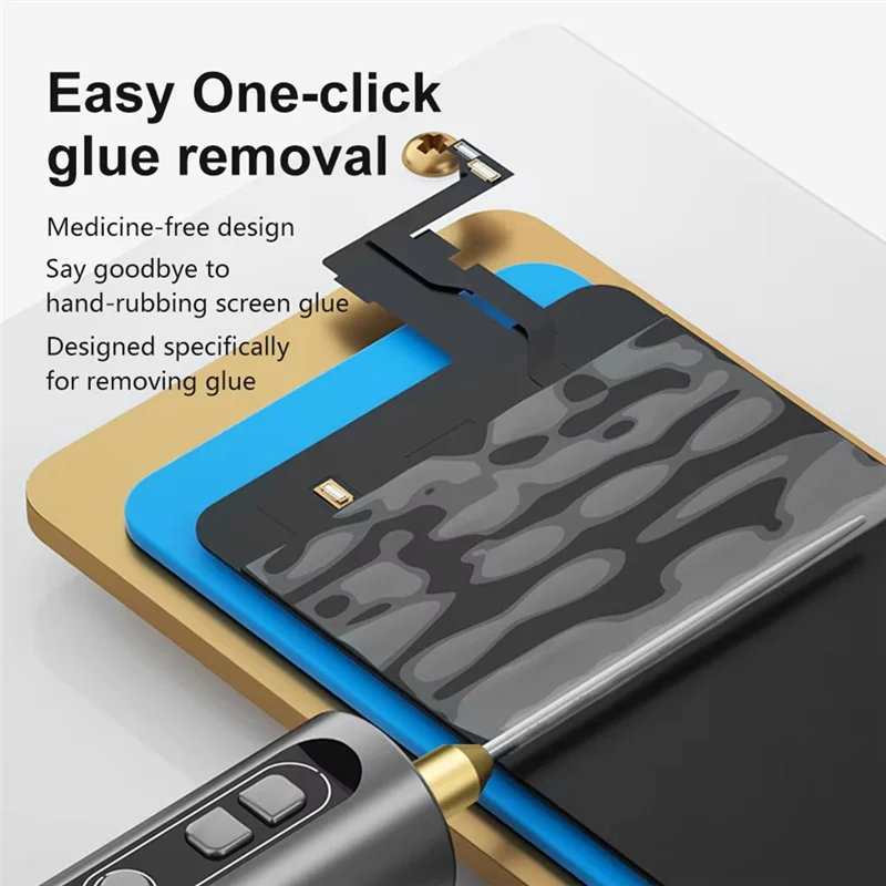 

【Кабель USB-C】можно удалить изогнутый клей в 9 позиций для смартфона PM, ремонт мобильных телефонов, электрический инструмент для удаления клея