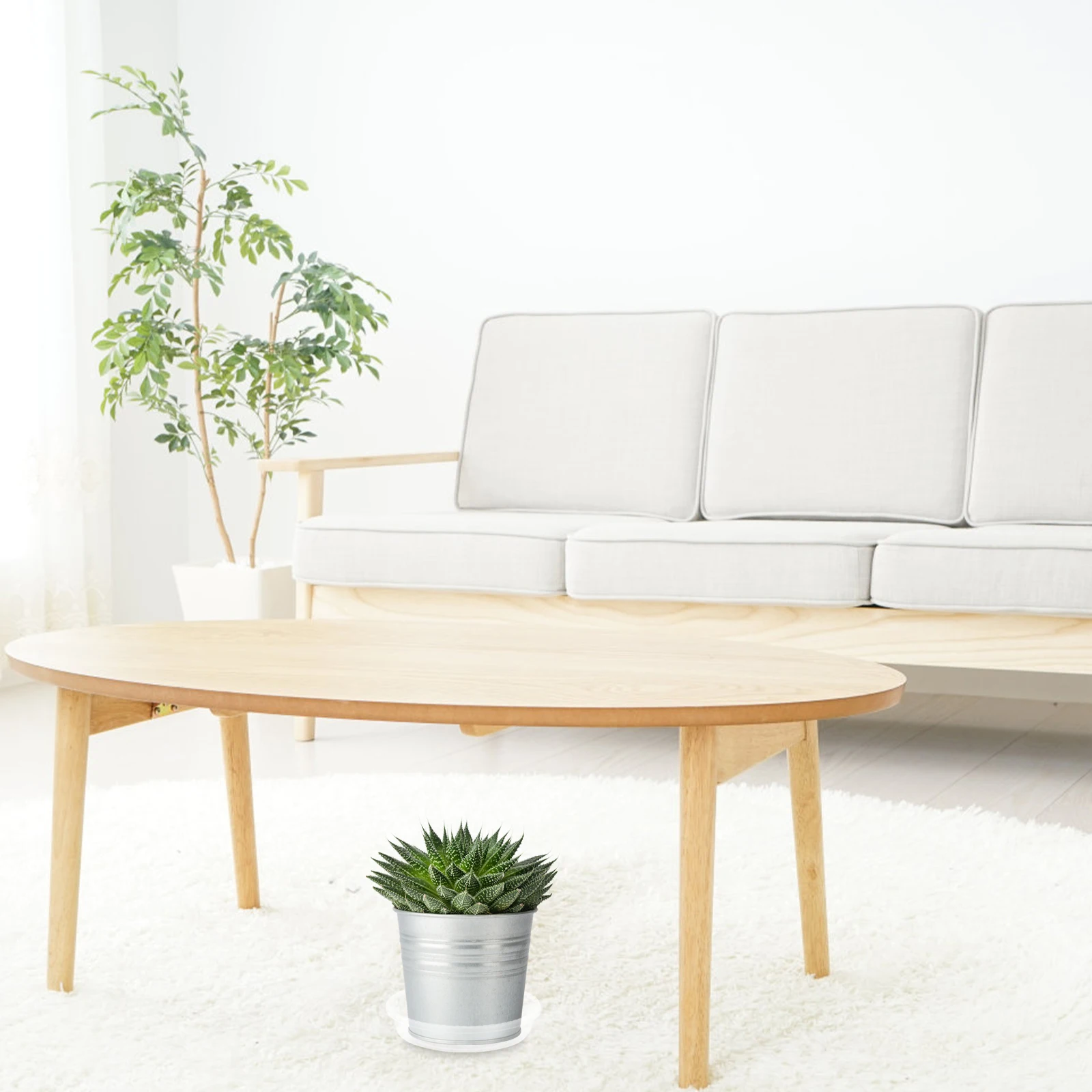 Bandeja redonda de plástico para maceta, bandejas de agua para jardín, balcón, antideslizante, resistente a los rayos UV, Bases duraderas para plantas, suministros de jardinería, 30 Uds.