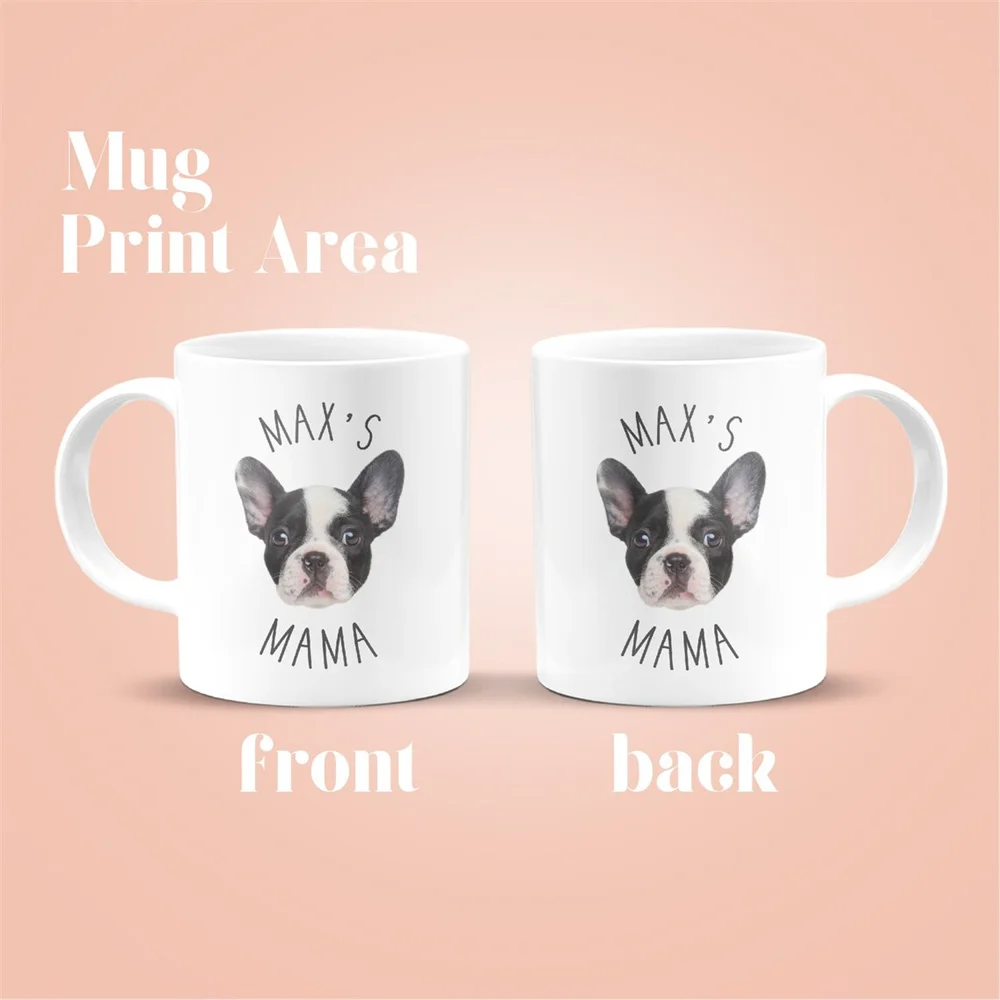 Custom Pet Mug, Using Pet Photo & Name, Custom Dog, Cat, Coffee Mugs, Personalized Pet Mugs, Dog Mom Mug, Personalized Cat Mug,