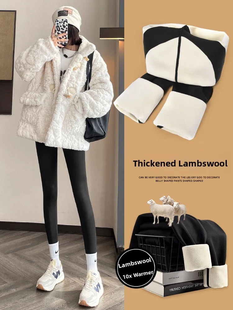 Pantalon de Yoga taille haute doublé en Fce pour femmes, coupe ajustée, couche de Base, anti-balles, contrôle de l'abdomen, arche, collants de Fitn