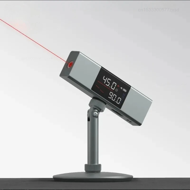 Duka Laser Protractor Digital Inclinometer Angle Measure 2 in 1 Laser Level Ruler High Precision Laser Distance Meters