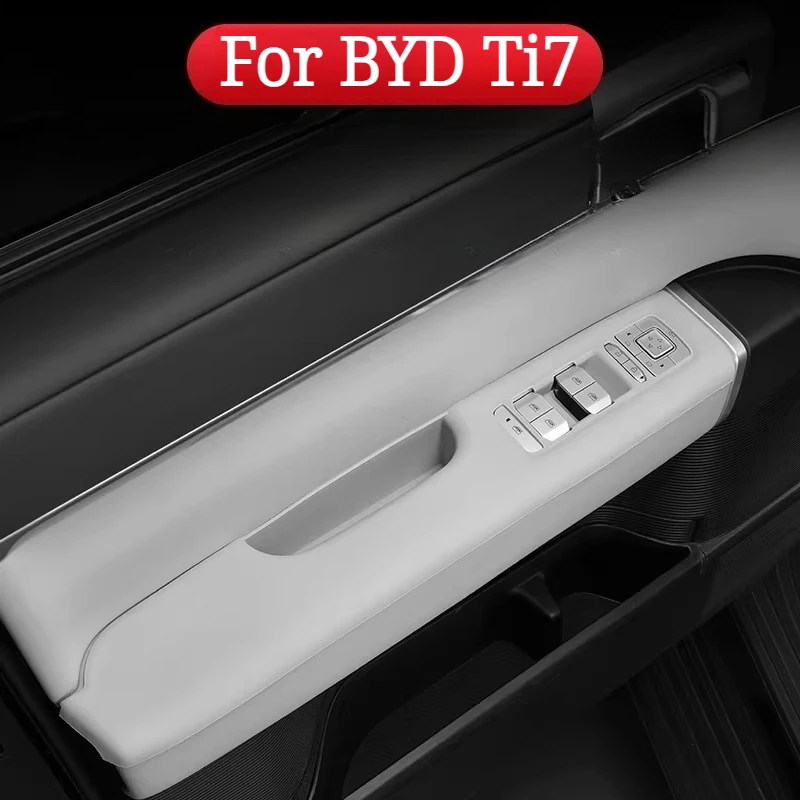 

Door Handle Anti-slip Silicone Pad for BYD Ti7, Interior Window Control Panel Guard, Durable Custom Refit Parts