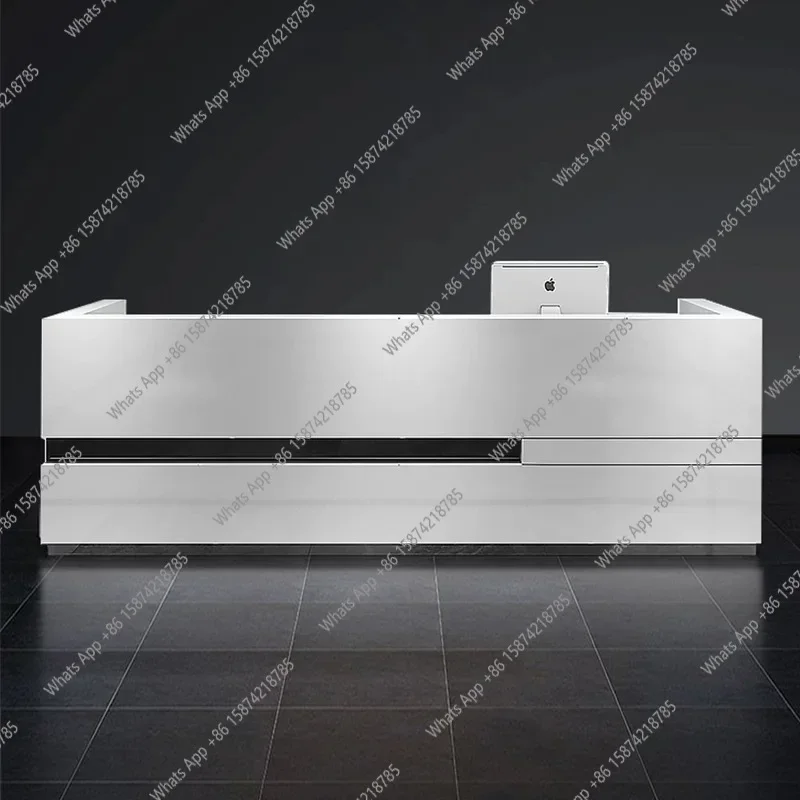 

J Executive Restaurant Reception Desks Modern Shop Beauty Luxury Bar Hotel Reception Desks Design Mostrador Commercial Furniture