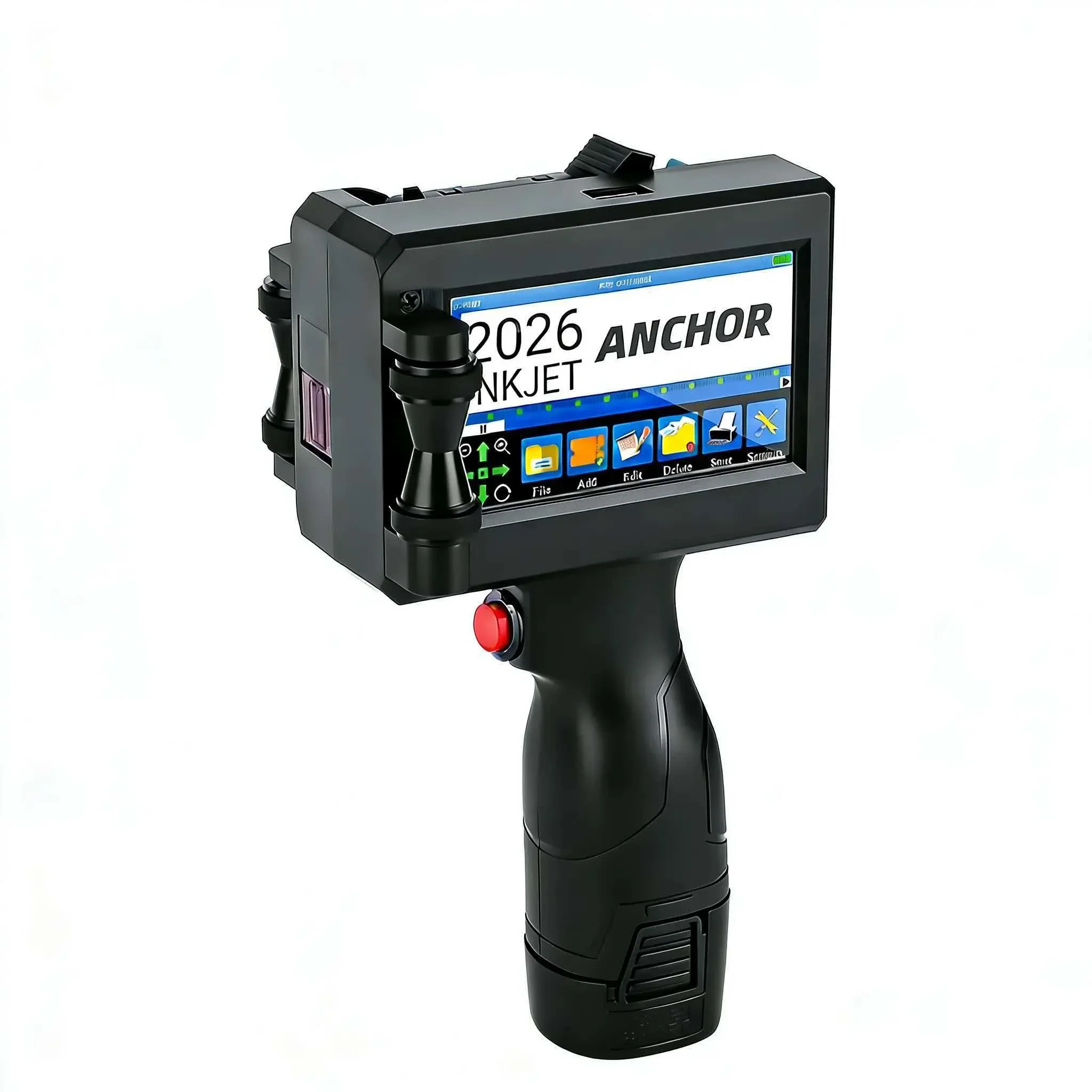 Portable Handheld Inkjet Coding Machine Small Size Automatic Date Batch Number Label Printer for Production