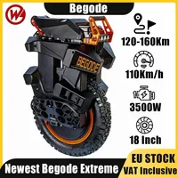 EU STOCK Begode Extreme Electric Unicycle 134.4V 2400Wh Battery Air Suspension 18inch EUC Wheel Monowheel Newest Gotway Version