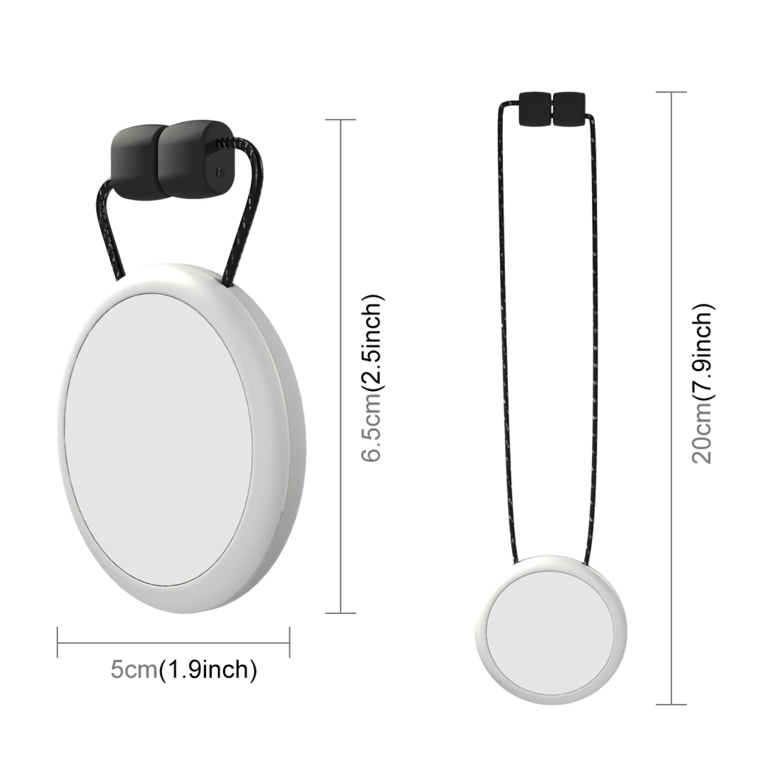 PULUZ Magnetic Pendant Holder Quick Release Neck Strap For Insta360 GO 3 / GO 3S Action Camera Accessory