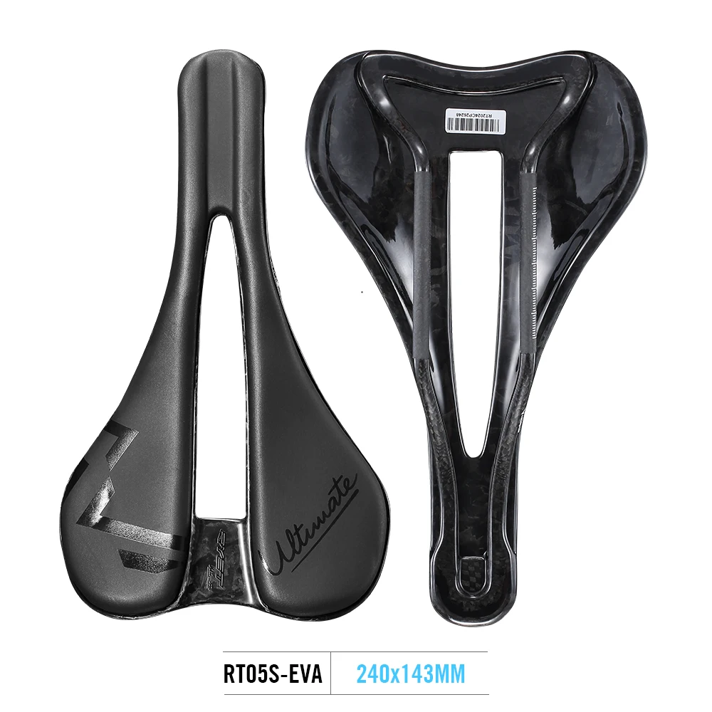 RYET カーボン 3D プリントサドル、240mm × 143mm/155mm 超軽量 7*9