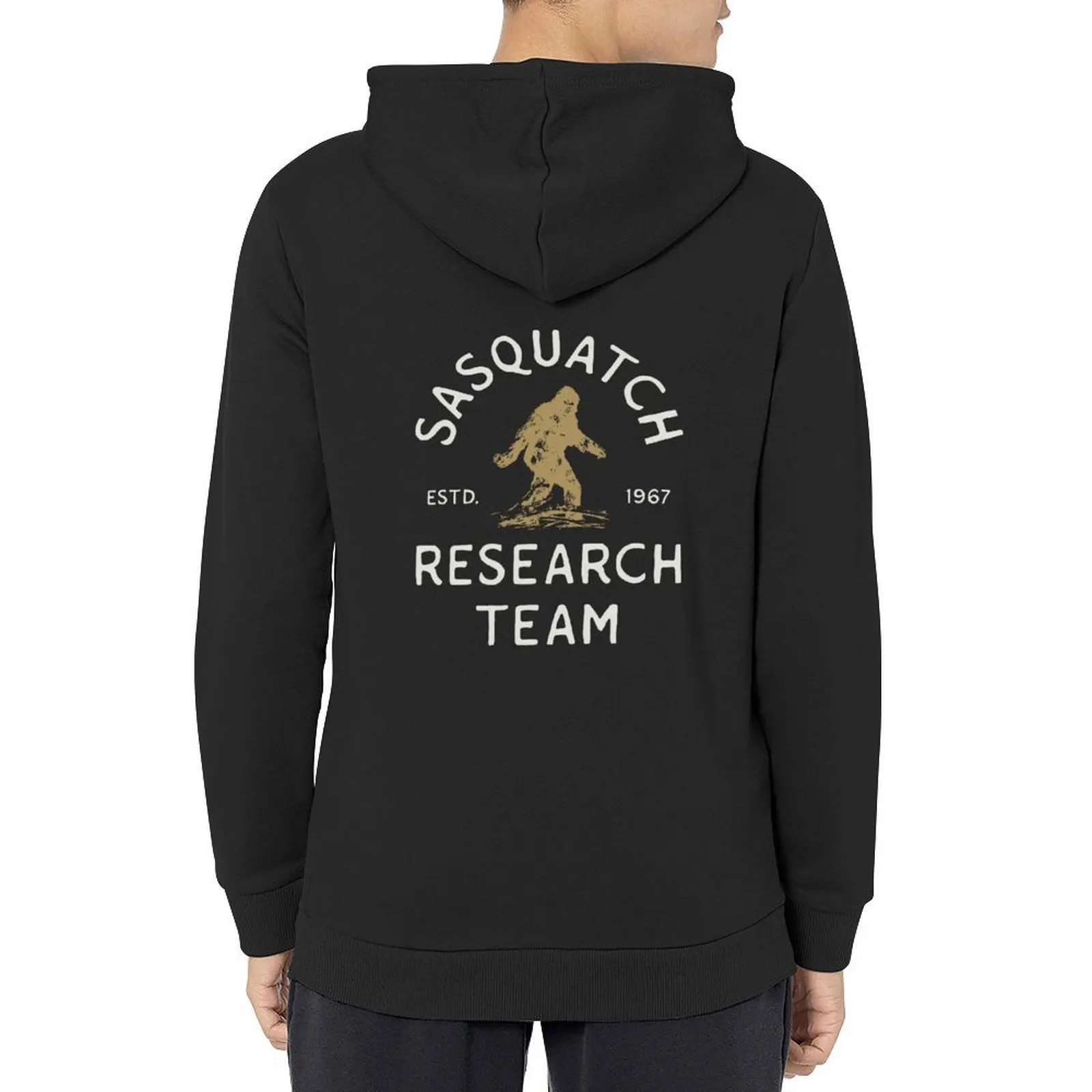 Sasquatch Research Team Hoodie men's winter sweater men's coat autumn winter clothes pullover hoodies