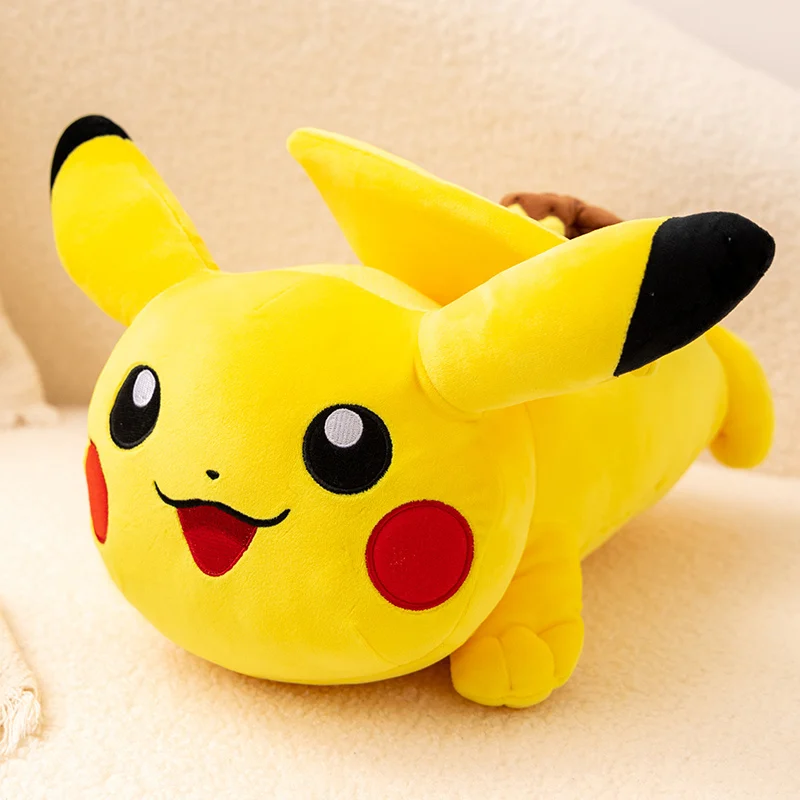 Juguete de peluche de dibujos animados de Pokémon para niños, almohada de muñeca de Anime Kawaii, Charmander, Pikachu, regalo de cumpleaños, alta calidad, 35-60cm