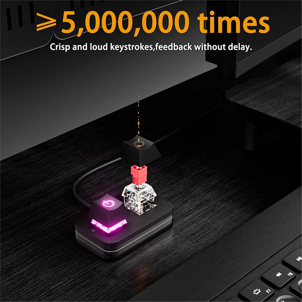 NEW FACTORY~2M Mechanical Key External Power on Off Motherboard Switch on Off Power SW Cables PC Power Switch Button for PC