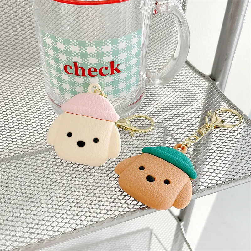 Силиконовый чехол для Airtag, милый брелок в форме, защита от потери, мультяшный медведь, щенок, трекер, защитный чехол для детей и пожилых людей