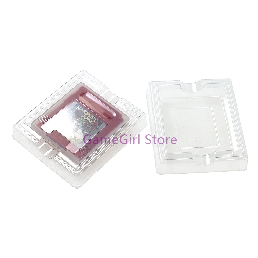 5 قطعة من البلاستيك الشفاف المرصع إدراج صينية داخلية لنينتندو Gameboy ألعاب ملونة بطاقة خرطوشة صندوق لإصدار GB GBC PAL US JP #6