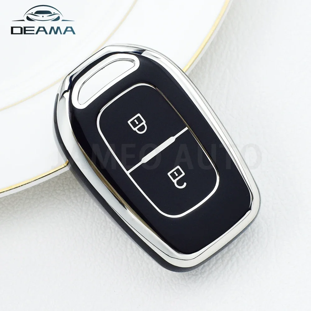 Para Renault Duster Dokker Logan Stepway Clio 5 SS2 para Dacia Sandero Stepway Logan Duster Renault TWingo TPU funda para llave