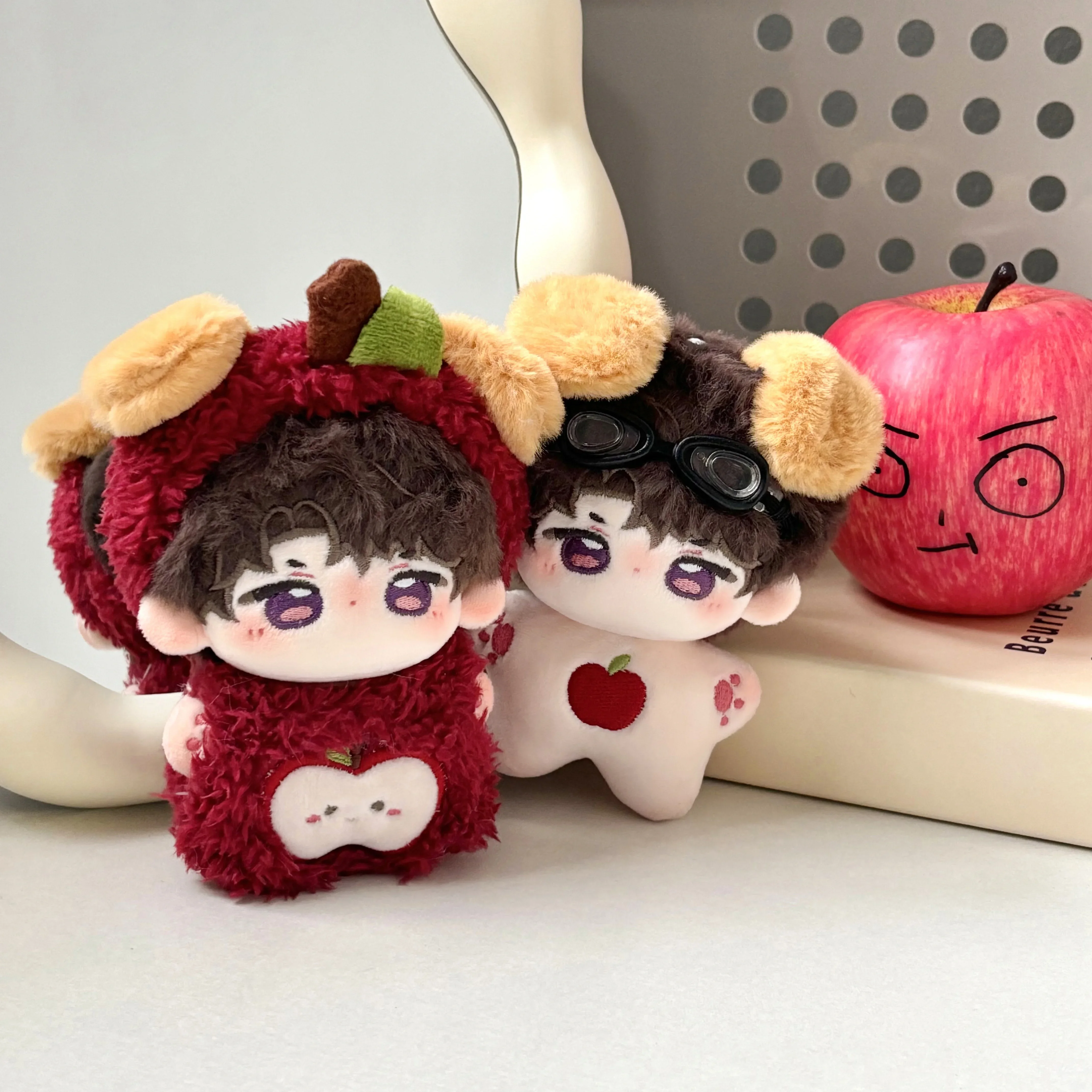 Game Love and Deepspace Caleb Kawaii Cotton Doll Body With Clothing Cospaly Adorable Sea Star Pendant Key Chain Toy Anime 10cm