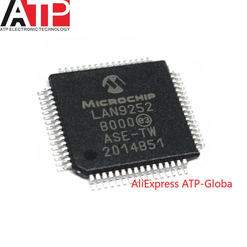 

1-10PCS New Original LAN9252/PT LAN9252 TQFP-64 Package QFN Ethernet Controller Interface Chip IC Brand