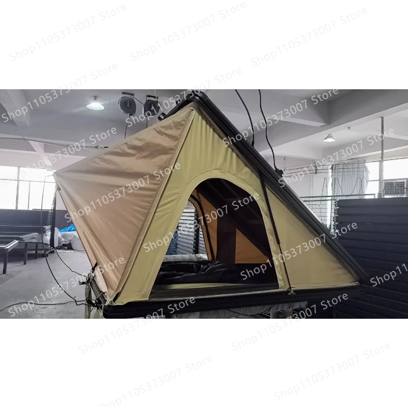 3-4 people camping roof tent 4x4  hard shell car roof tent hard shell